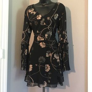 Chelsea 28 Dress, Medium Black and Gold